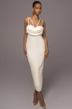 Ivory Linen Visions Of You Dress