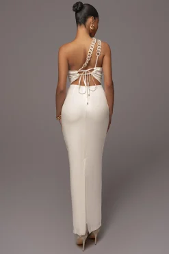 Ivory Luxury Living Maxi Dress