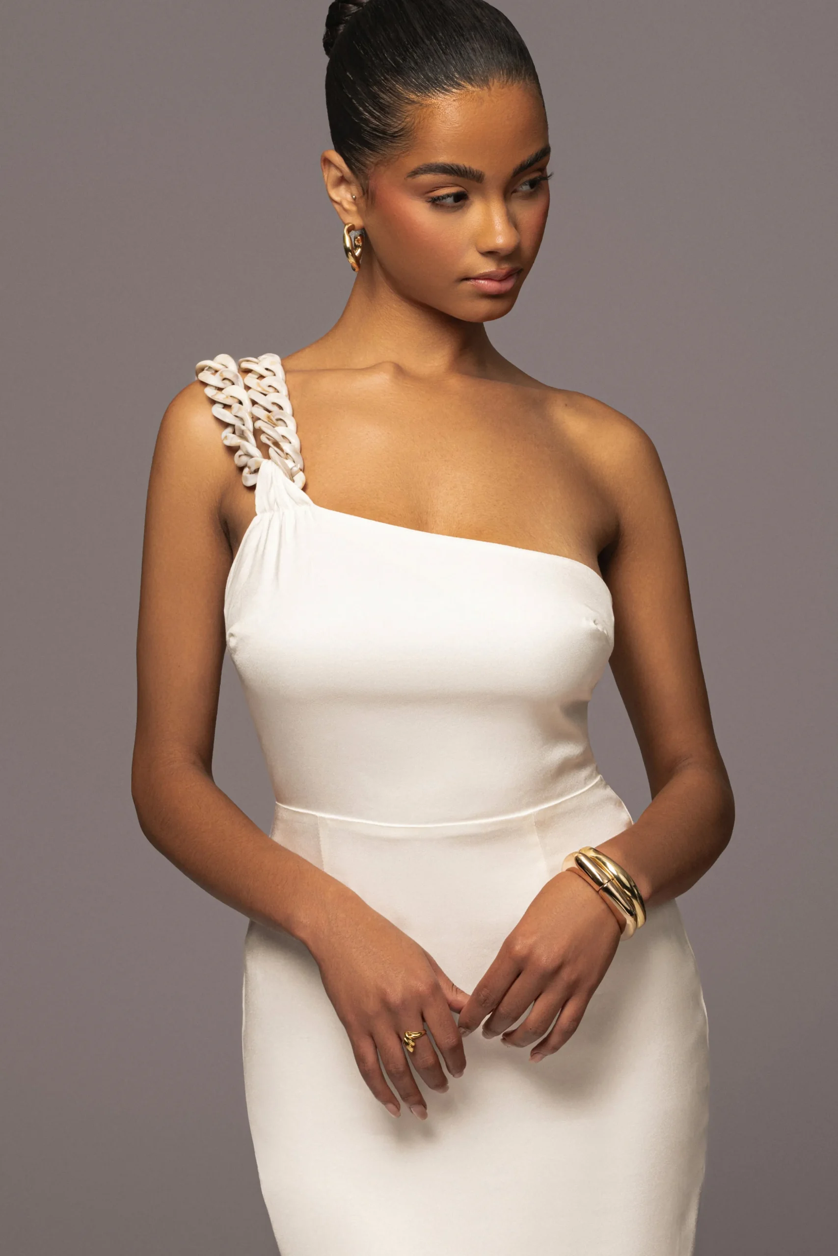 Ivory Luxury Living Maxi Dress
