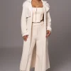 Ivory Maxinne Knit Coat