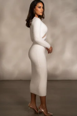 Ivory More To Love Maxi Dress