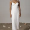 Ivory Secret Hideout Linen Dress