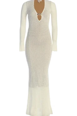 Ivory Sol Sweater Knit Dress