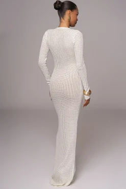 Ivory Sol Sweater Knit Dress