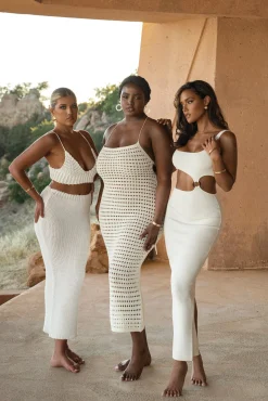 Ivory Time After Time Dress