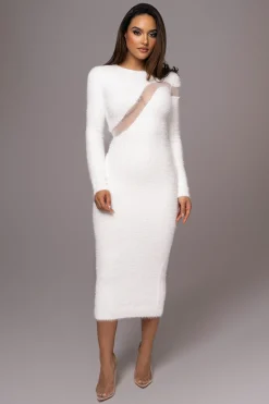 Ivory Toni Knit Maxi Dress