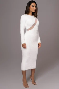 Ivory Toni Knit Maxi Dress