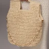 Ivory Tropica Handbag