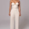 Ivory Villa Views Linen Trousers