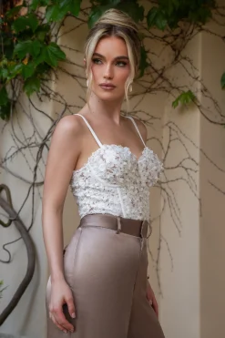 Ivory Yours Truly Lace Corset