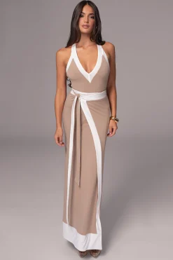 Ivory/Beige Kamie Reversible Skirt Set
