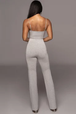 Jluxbasix Grey Not So Yoga Pants