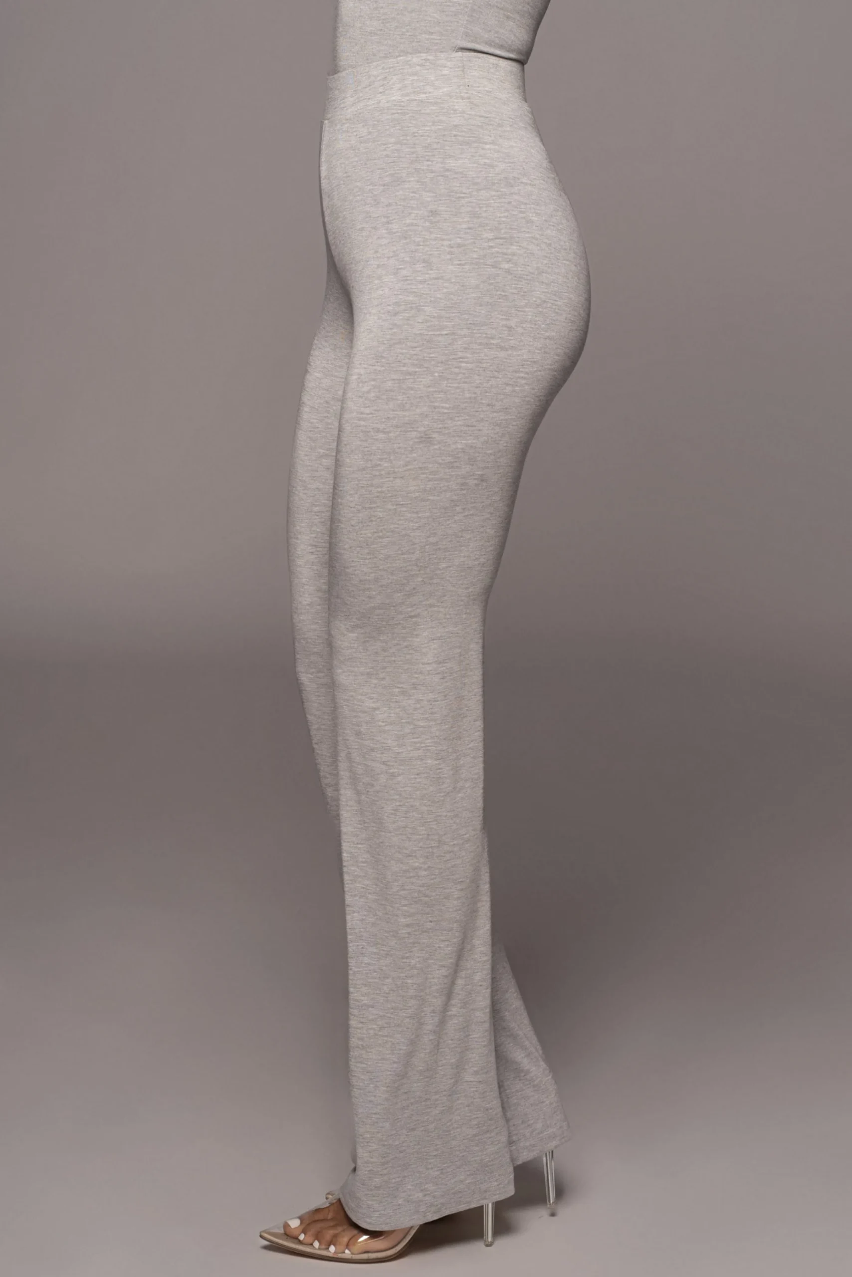 Jluxbasix Grey Not So Yoga Pants