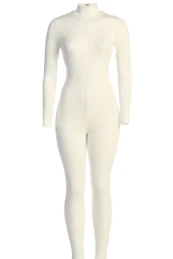 Jluxbasix White Raisa Jumpsuit