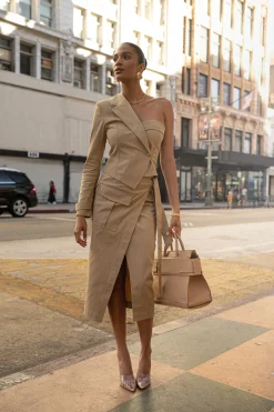 Khaki City Life Cargo Skirt