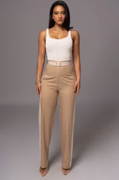 Khaki For The Moment Pants