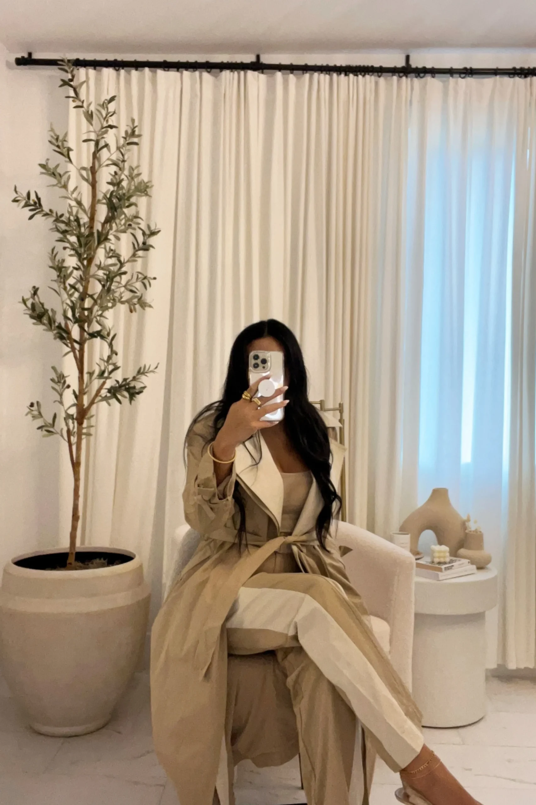 Khaki For The Moment Pants