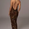 Leopard Print Sierra Maxi Dress