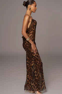 Leopard Print Sierra Maxi Dress