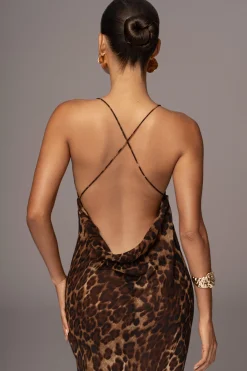 Leopard Print Sierra Maxi Dress