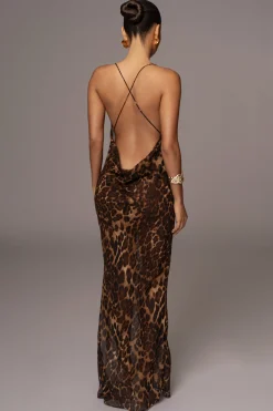 Leopard Print Sierra Maxi Dress