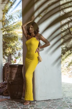 Lime Summer In Capri Dress