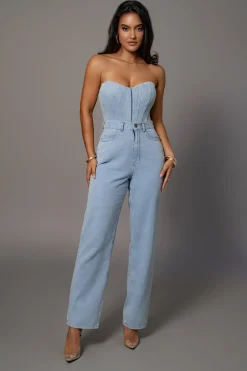 Medium Wash Denim Aline Jeans