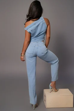 Medium Wash Denim Aline Jeans