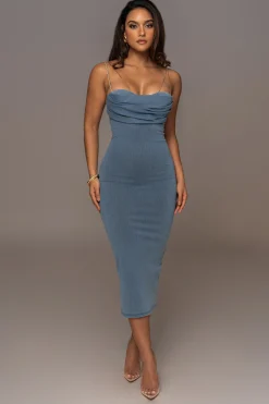 Medium Wash Denim Visions Of You Dress