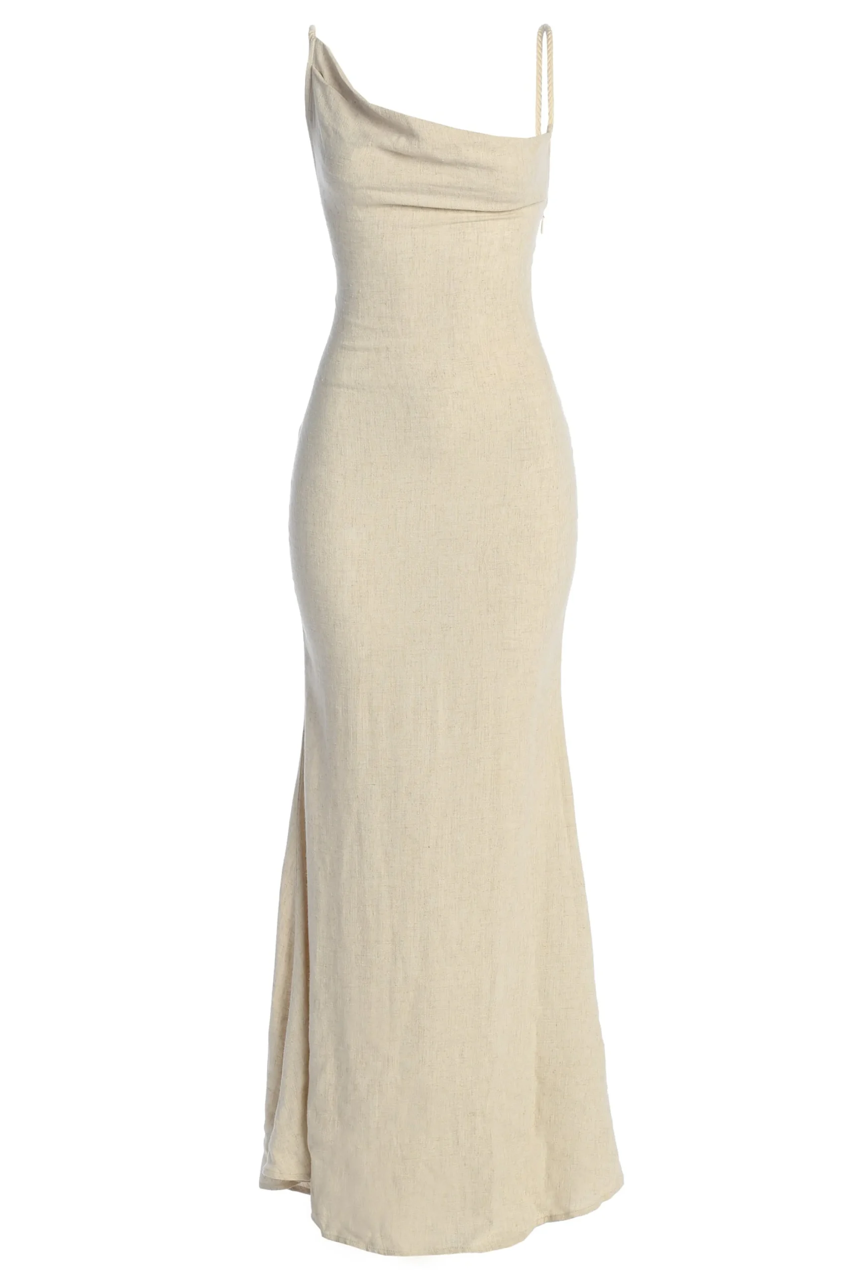 Natural Adventure Awaits Linen Maxi Dress