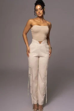 Natural Better Half Linen Utility Pants