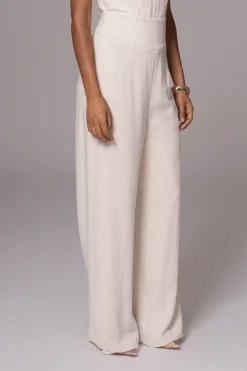 Natural Explorer Linen Pants