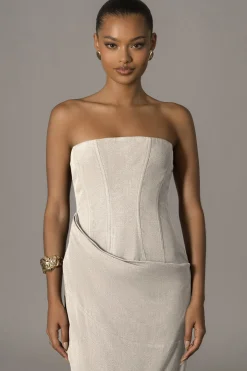 Natural Journey Linen Maxi Dress