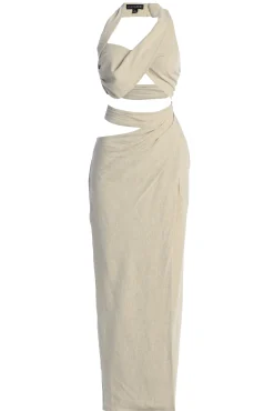 Natural New Age Two Piece Skirt Set