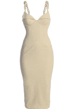 Natural Secret Hideout Linen Dress