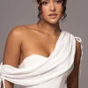 Off-White New Obsession Draped Top