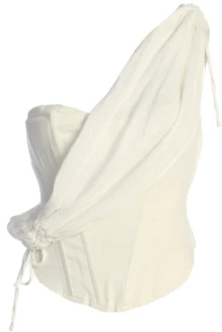 Off-White New Obsession Draped Top