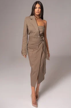 Olive City Life Cargo Skirt