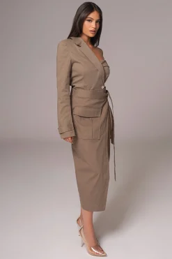 Olive City Life Cargo Skirt