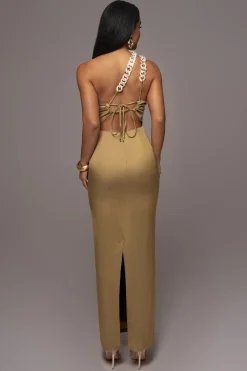 Olive Luxury Living Maxi Dress