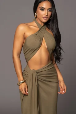 Olive Sahara Dress