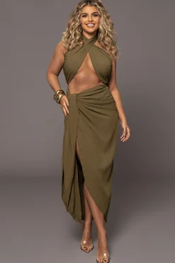 Olive Sahara Dress