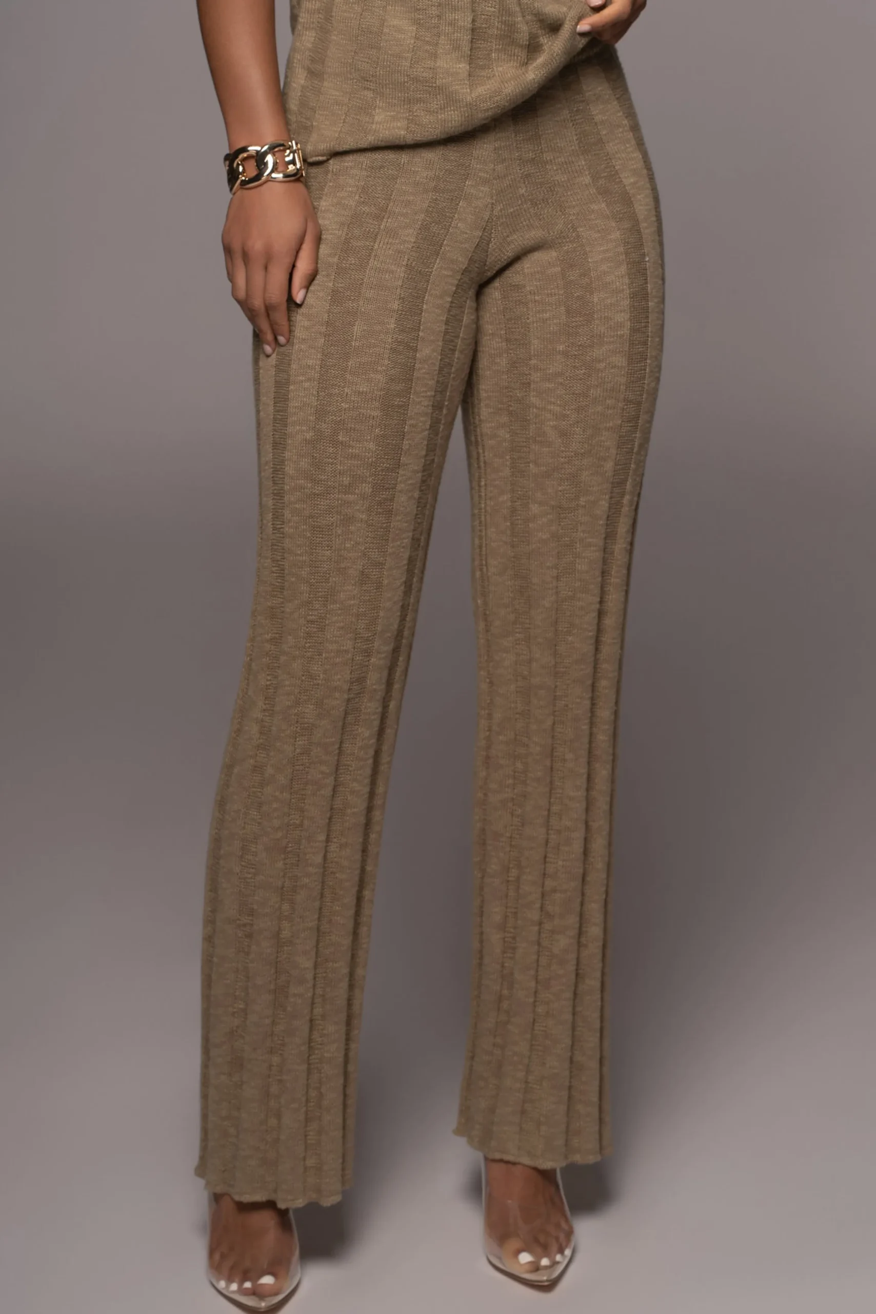 Olive West Bound Sweater Set