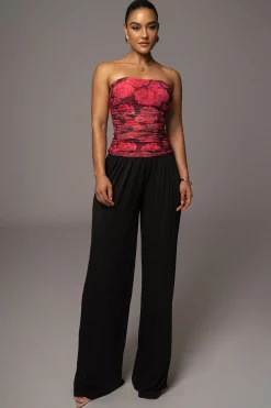 Pink Floral The Riviera Mesh Corset