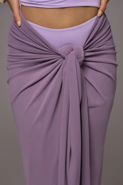 Purple Day Dreams Sarong