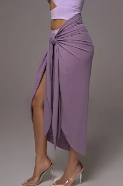 Purple Day Dreams Sarong