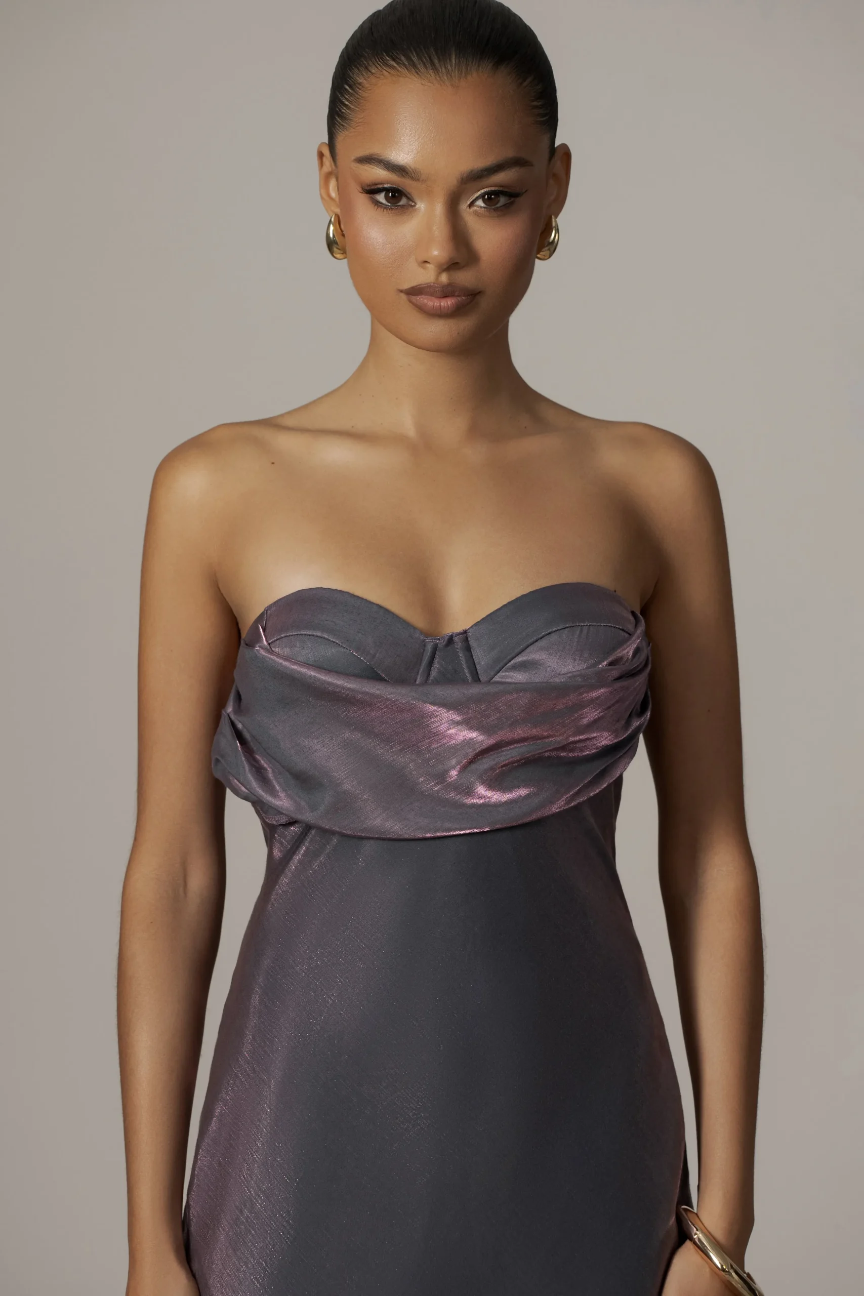 Purple Iridescent Visions Of You Dress