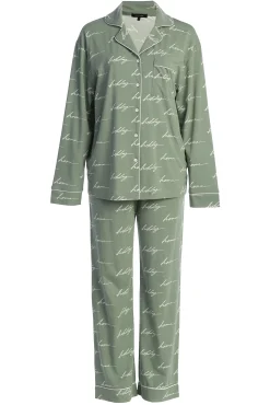 Sage Home For The Holidays Adult Pajama Set