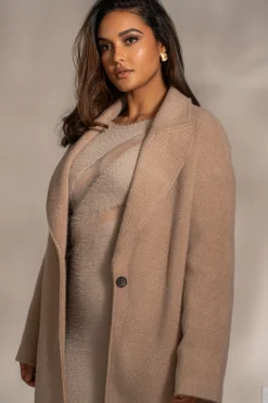 Sand Dion Oversized Coat