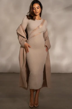 Sand Dion Oversized Coat